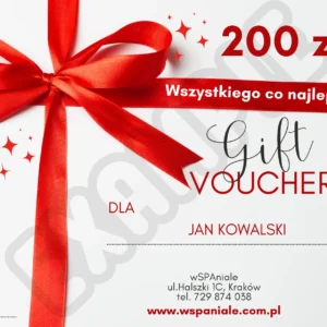 voucher na masaż 200 zł